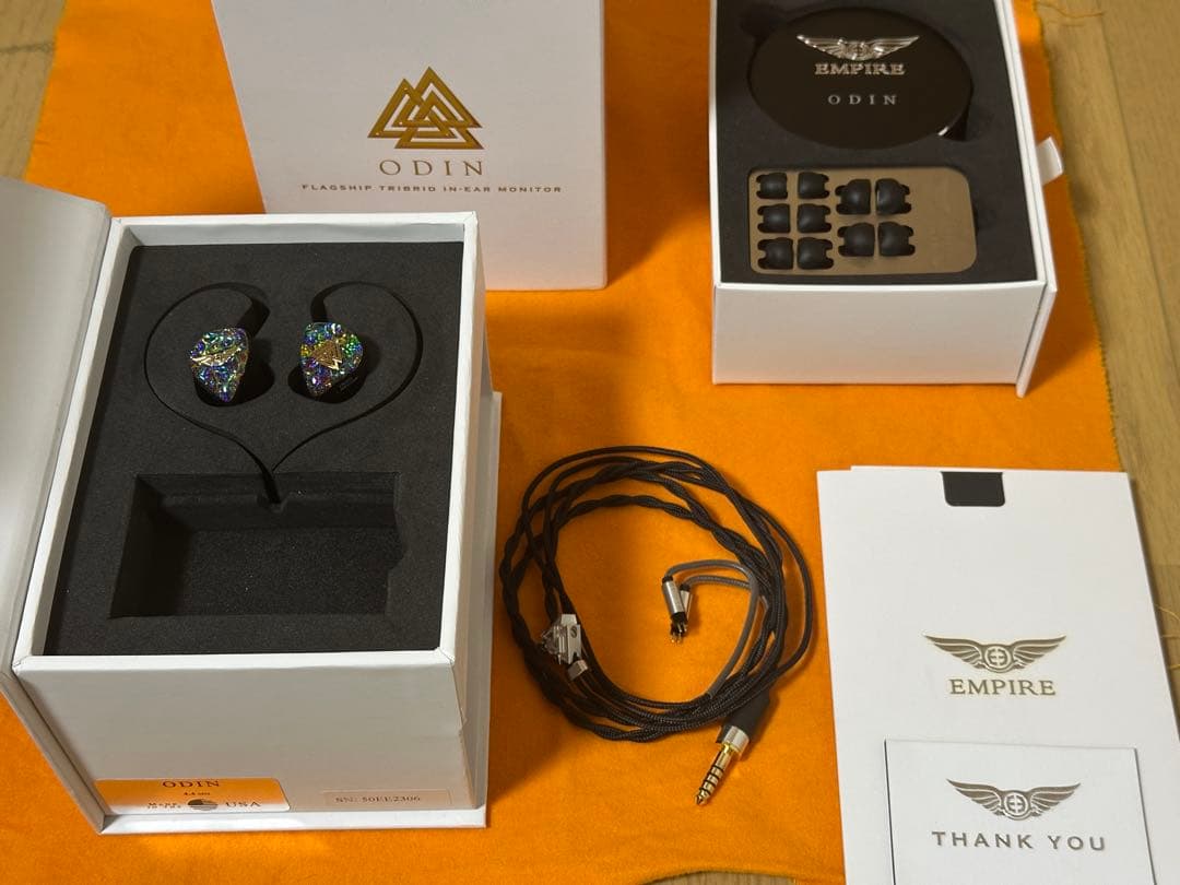 イヤホン Empire Ears Odin Universal Fit 4.4m