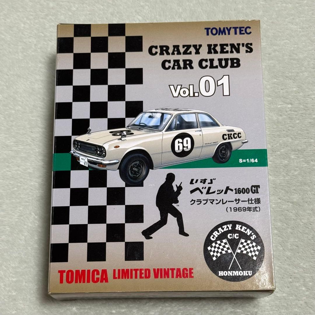 トミーテック 1/64 CRAZY KEN'S ベレット1600GT トミーテック 1/64 CRAZY KEN'S ベレット1600GT トミーテック 1/64