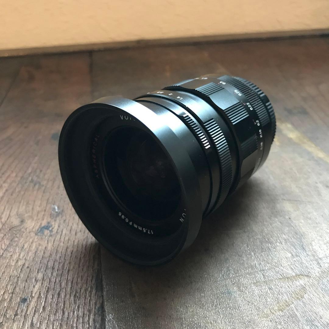 VoightLander 単焦点レンズ　NOKTON 17.5mm F0.95