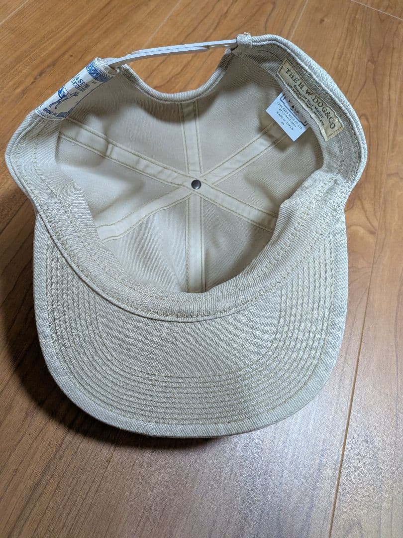 THE H.W.DOG＆CO. トラッカーキャップ ベージュ　40