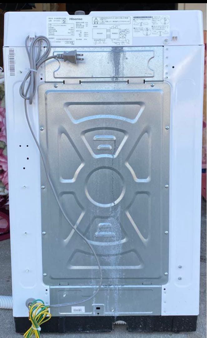 ハイセンス　全自動洗濯機　HW-E5503 2021年製　5.5kg