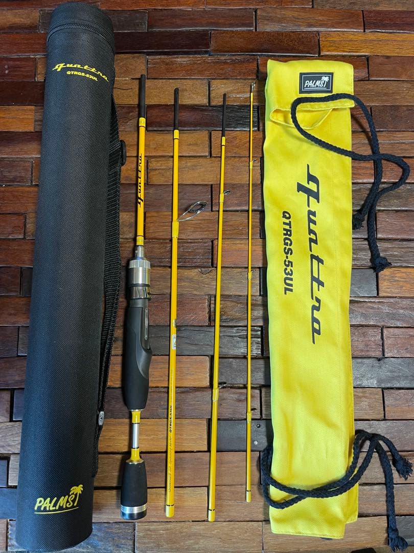 美品　PALMS パームス クワトロ QTRGS-53UL 5’3” Amazon | パームス クワトロ ウッドハンドルモデル QTRGS-53UL /W1