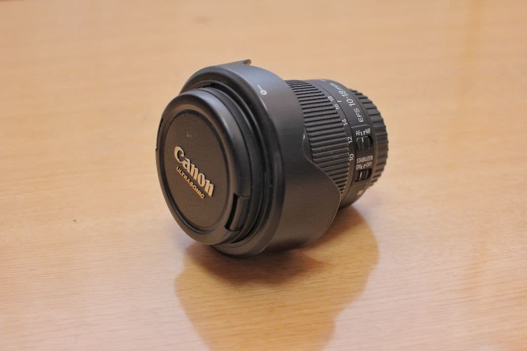 超広角レンズ Canon EF-S 10-18 f/4.5-5.6 IS STM