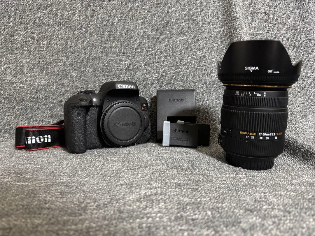 デジタルカメラ Canon EOS Kiss X8i + Sigma 17-50mm F2.8 デジタルカメラ Canon EOS Kiss X8i + Sigma 17-50mm F2.8 Canon EOS