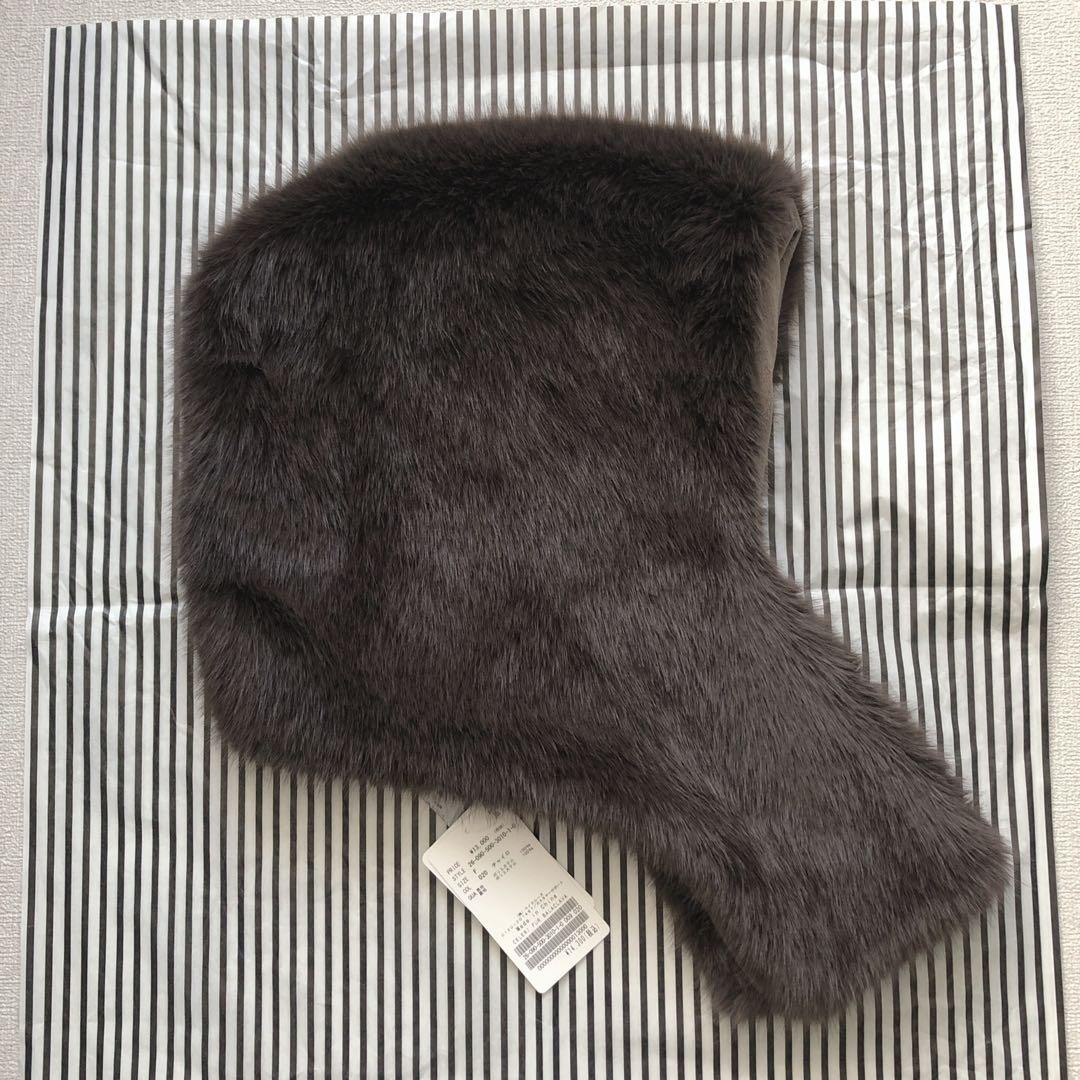 Deuxieme Classe CELERI FUR BALACLAVAブラウン CELERI/セルリ】 FUR BALACLAVA（その他ファッション小物）｜Deuxieme