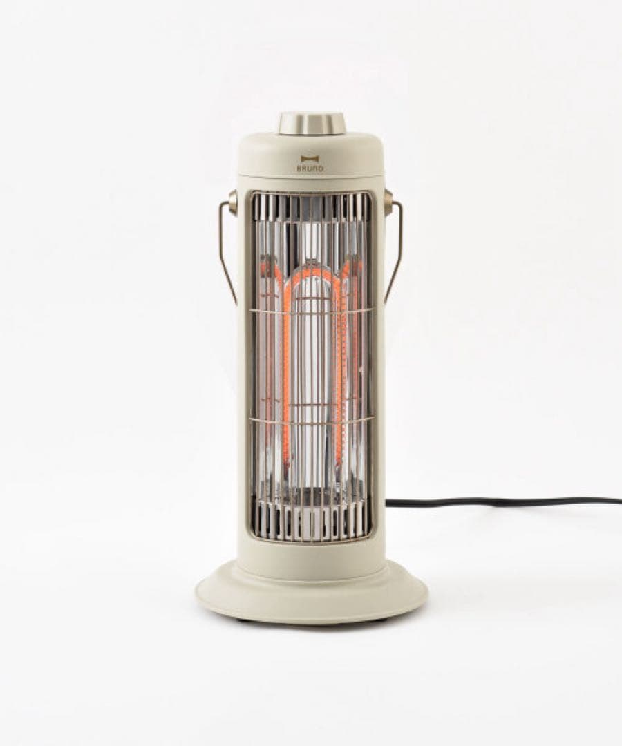 BRUNO カーボンヒーター ノスタルジックストーブS グレージュ - メルカリ