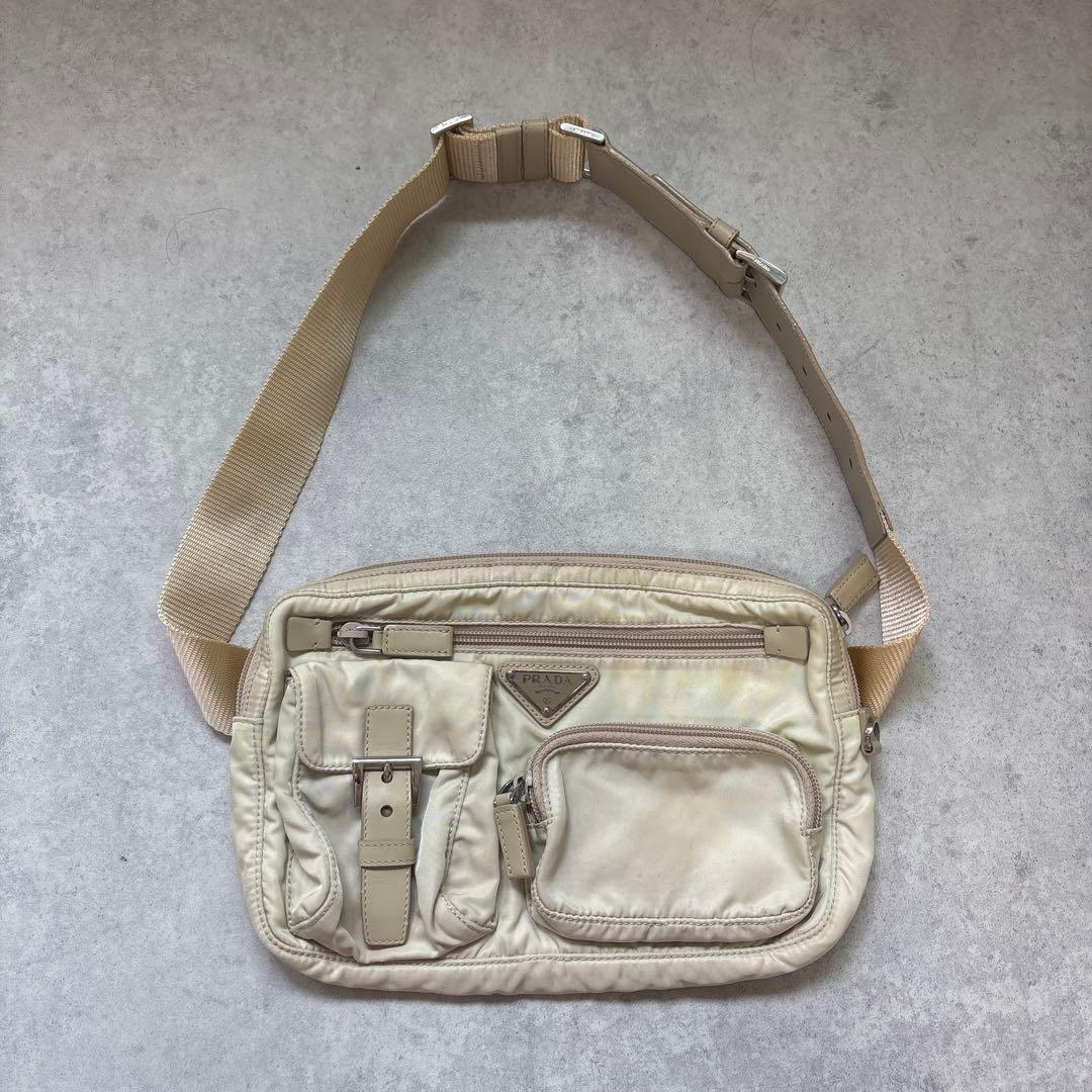 プラダ　ナイロン　ウエストポーチ　ボディバッグ プラダ(PRADA) ナイロン ボディバッグ・ウエストポーチ | 通販・人気