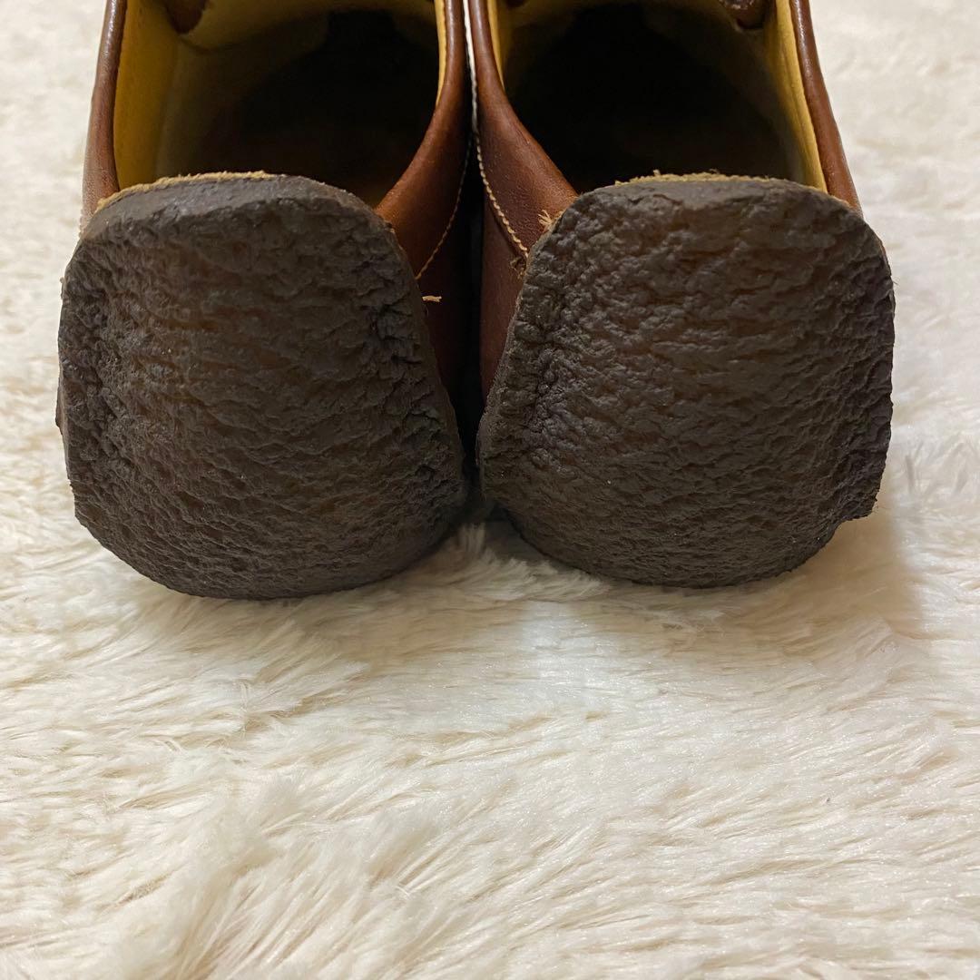 未使用級 クラークス ナタリー ダークブラウン クレープソール レザー