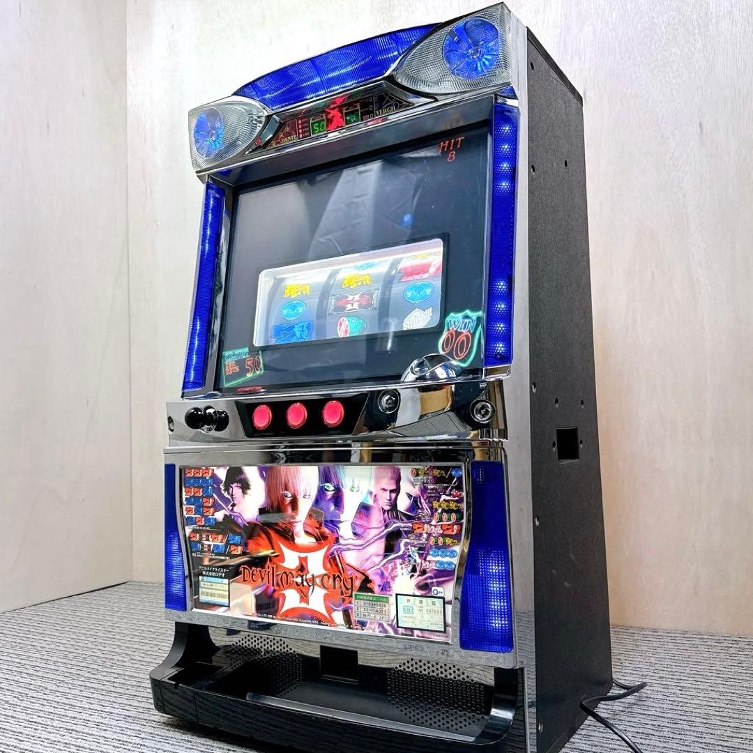 パチスロ実機 デビルメイクライ3 5号機 コイン不要機 無段階音量調整