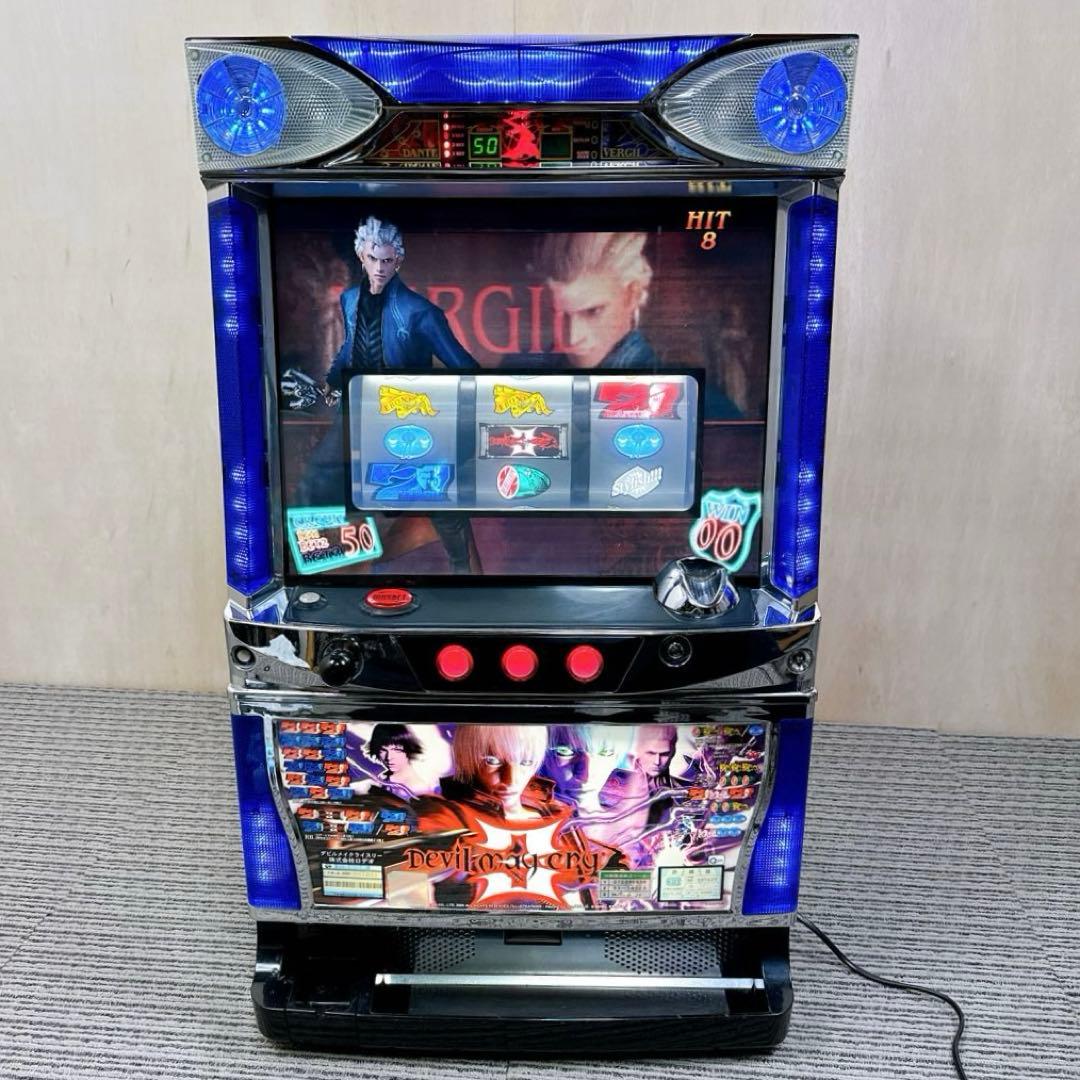 パチスロ実機 デビルメイクライ3 5号機 コイン不要機 無段階音量調整