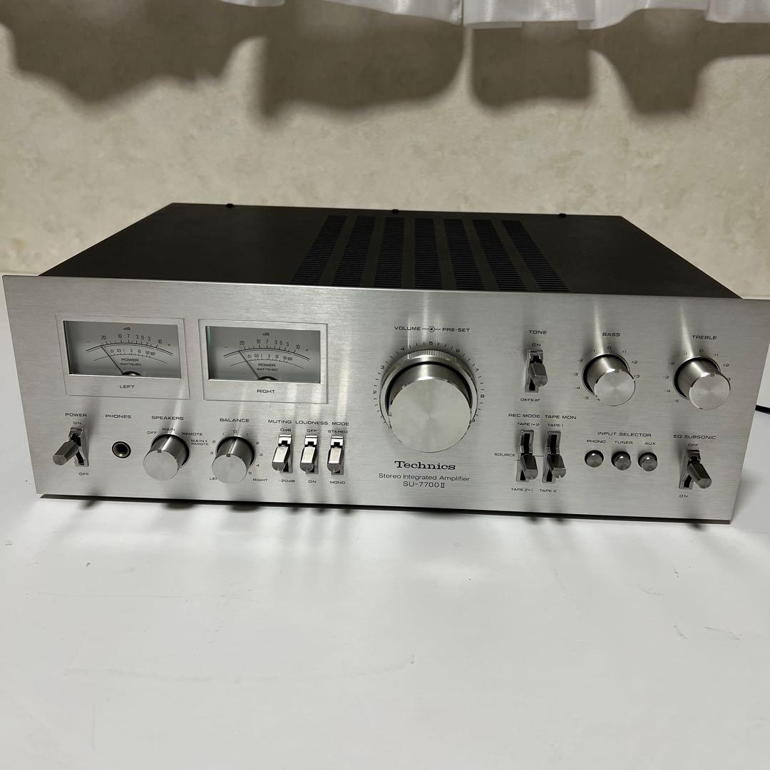 美品！テクニクス Technics プリメインアンプ SU-7700Ⅱ動作確認品