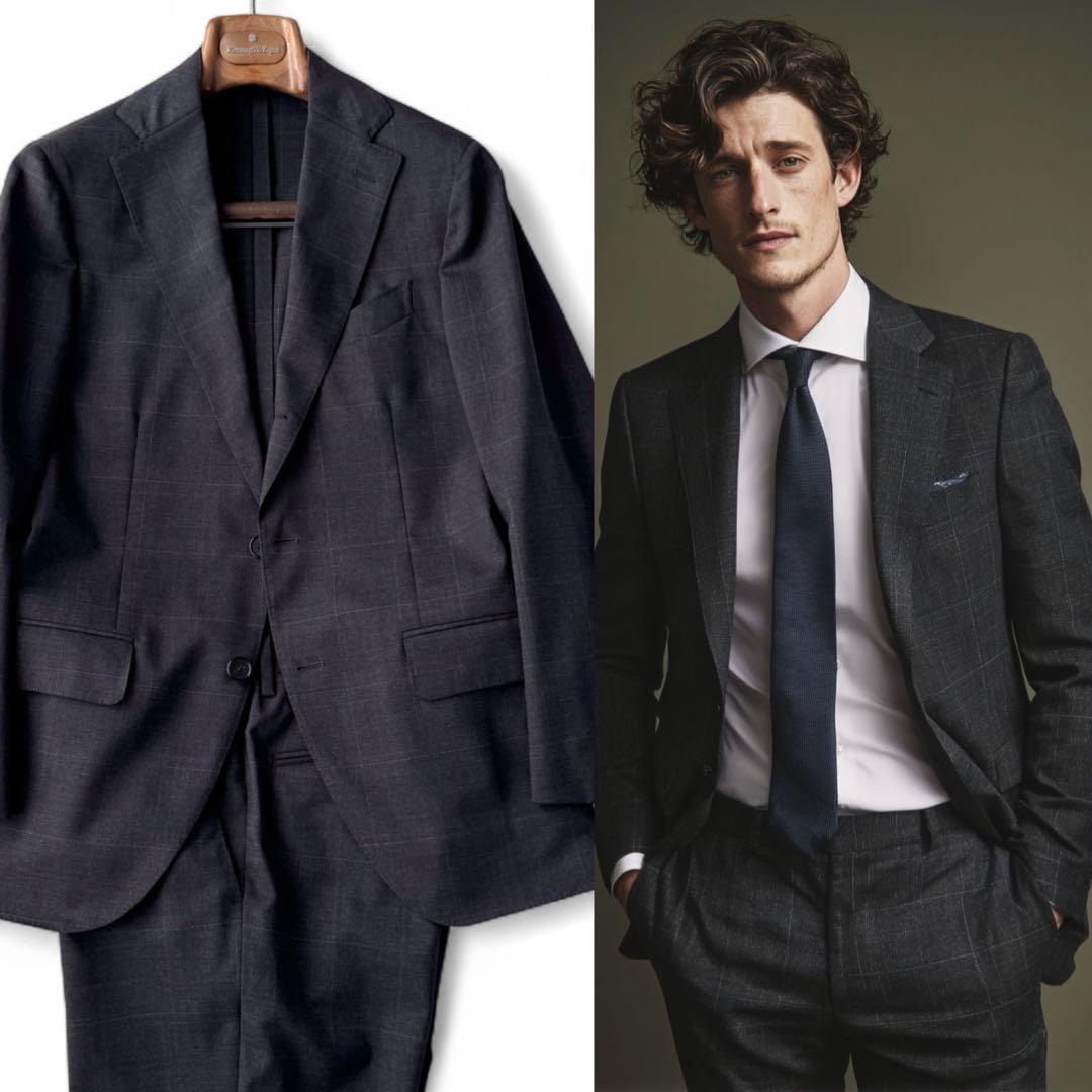 LARDINI ラルディーニ セットアップ スーツ グレー 灰 44 S〜M位