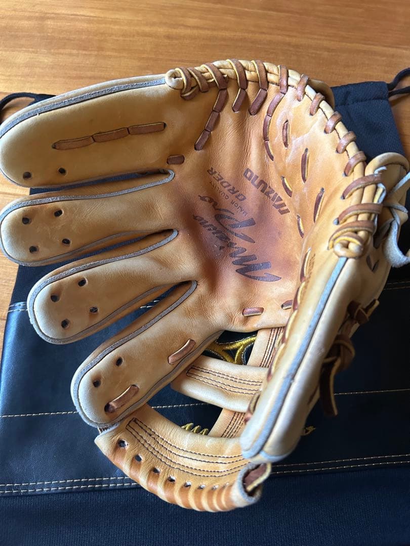 ミズノプロ野球グラブ オーダー 紐欠損品