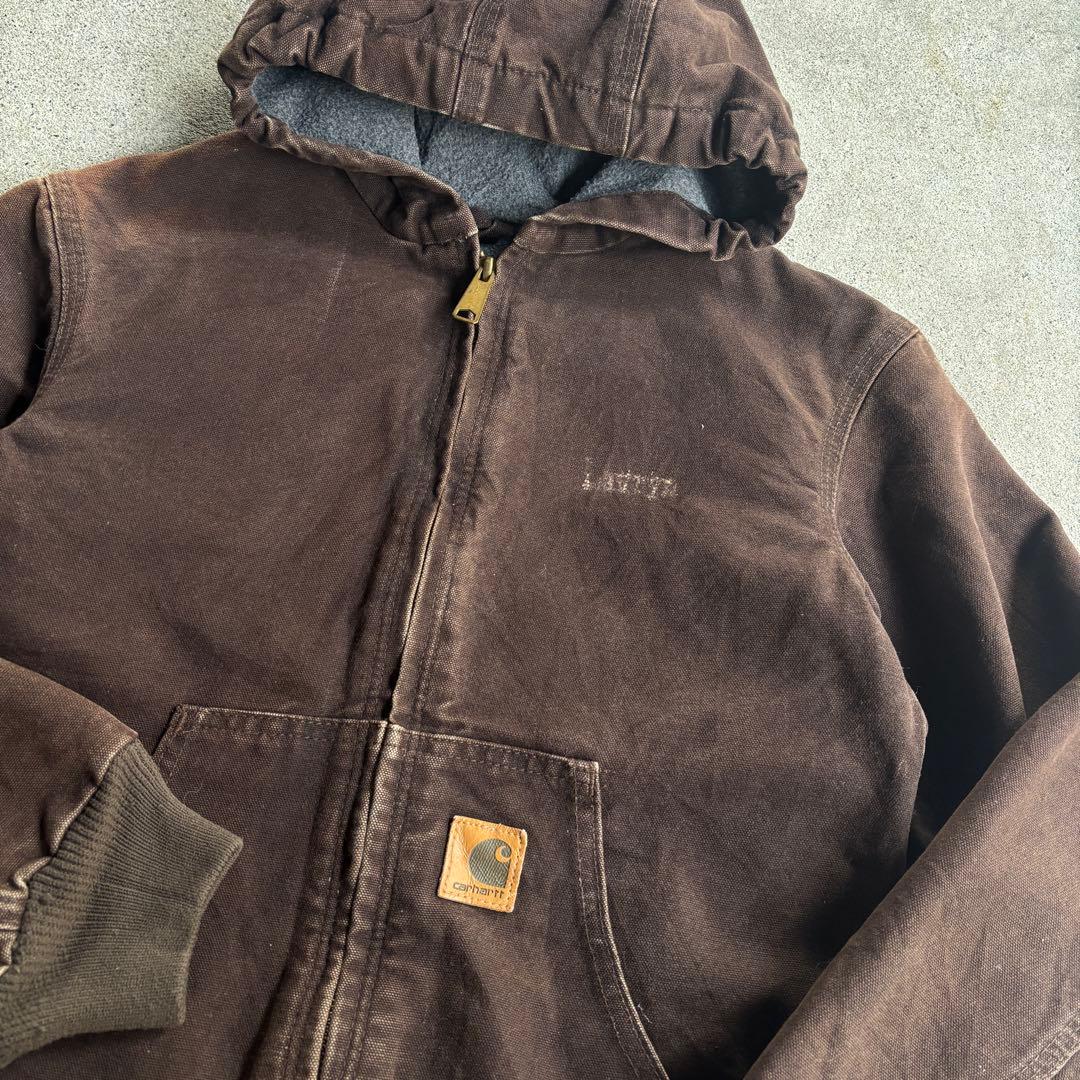 抹茶様専用Carhartt アクティブジャケット キッズサイズ - メルカリ