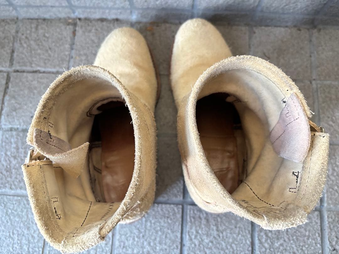 8D】廃盤レッドウィング 2965 ショート スエードエンジニアブーツ