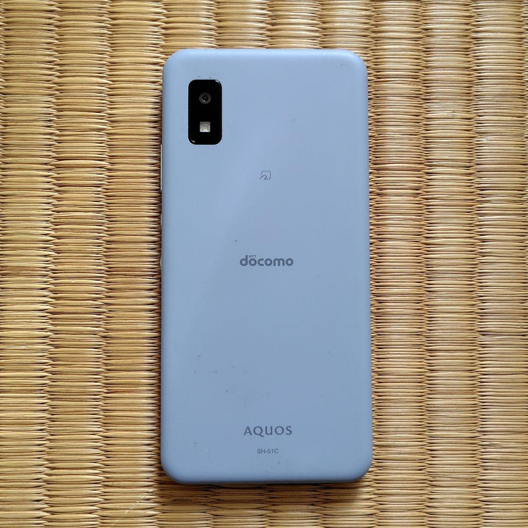 AQUOS wish2 SH-51C 本体 ブルー - メルカリ