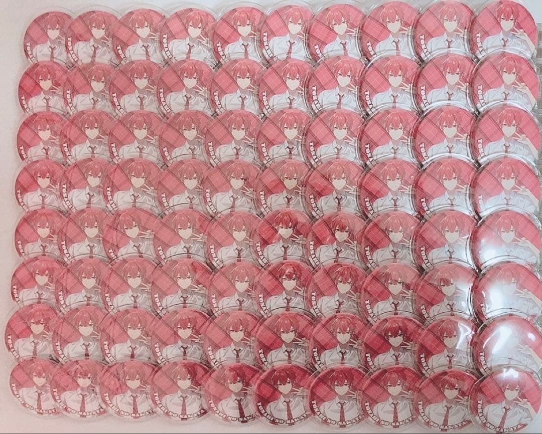 となりの坂田　缶バッジ　まとめ売り そまうさ ふゆやすみ あほの坂田 となりの坂田 缶バッジ まとめ売り