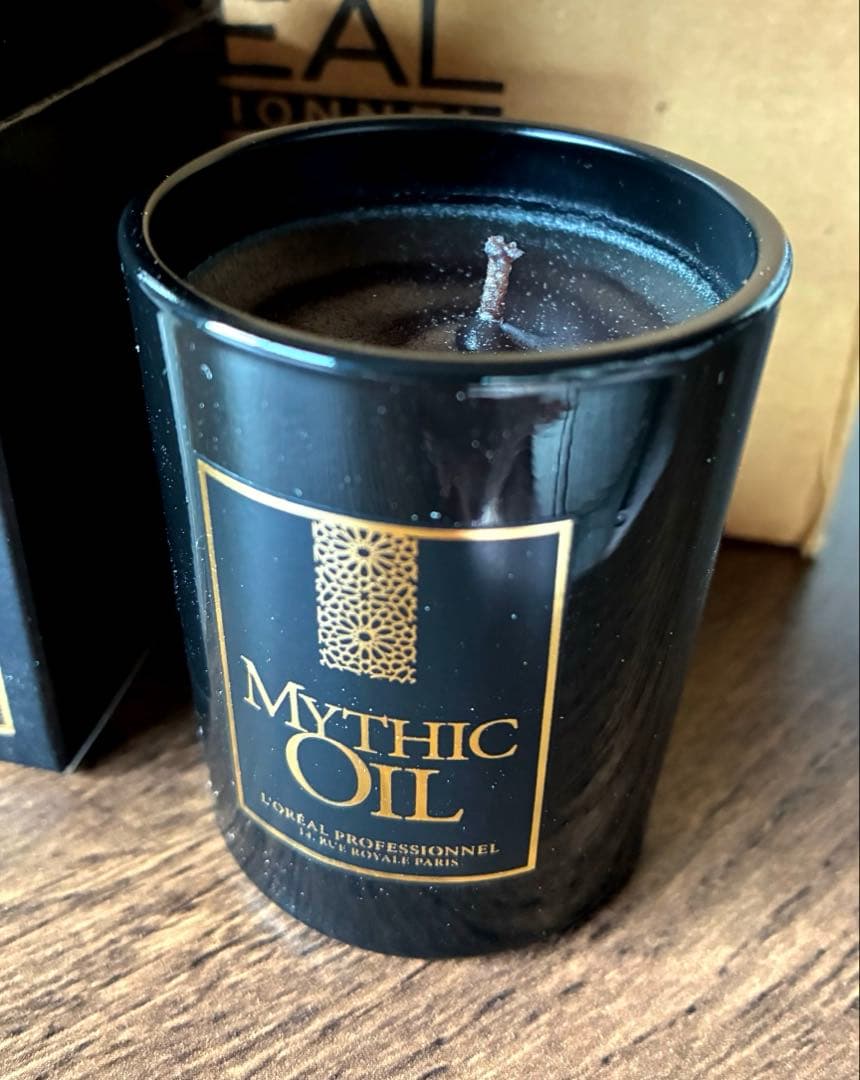 L'OREAL ミシックオイル アロマキャンドル 6個セット（非売品・未使用）