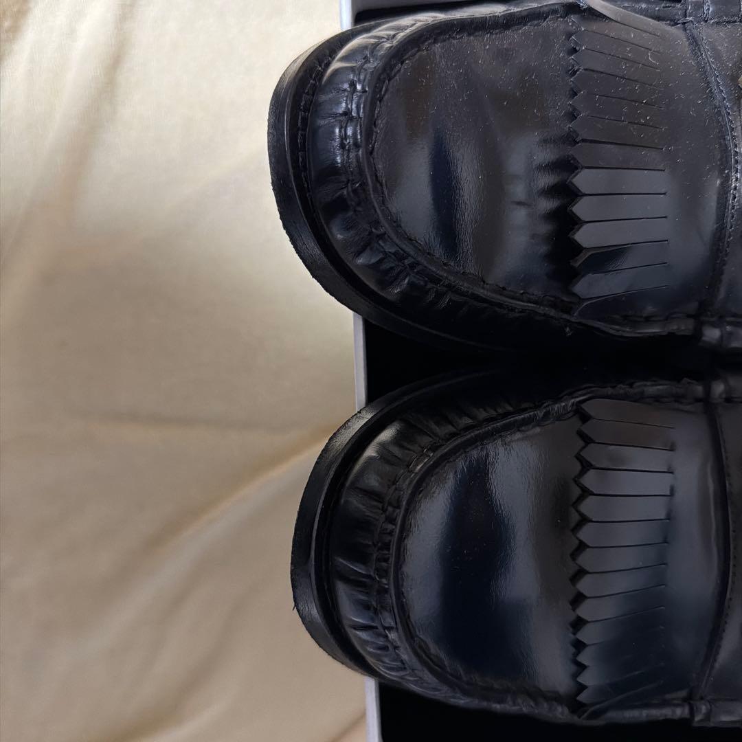 CELINE ルコ チェーン トリオン フロー レザーシューズ 39 エディ期