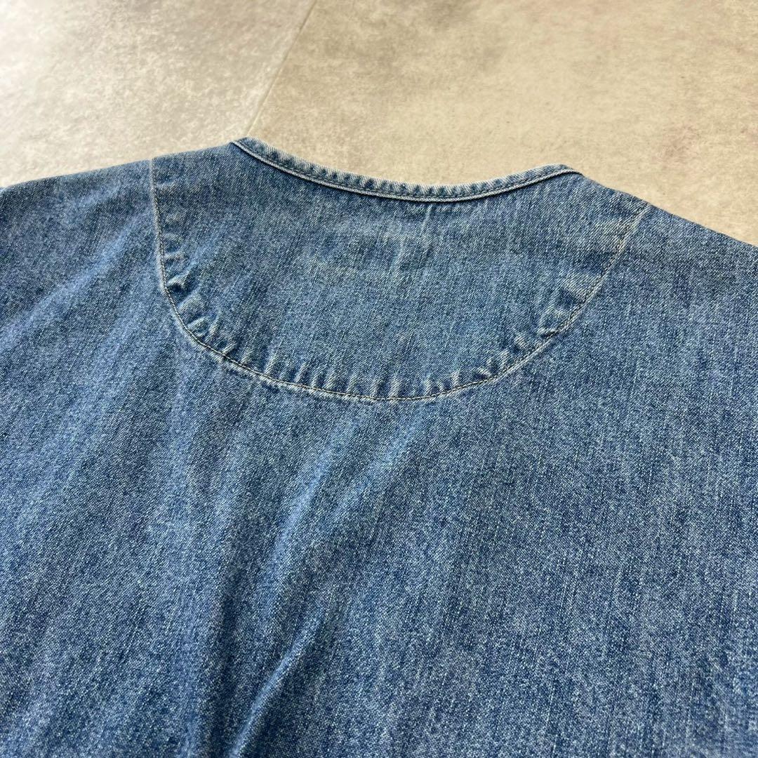 80s L.L.Been エルエルビーン　デニム　ハンティングベスト　ビンテージ