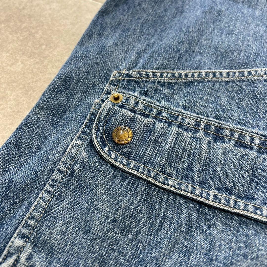 80s L.L.Been エルエルビーン　デニム　ハンティングベスト　ビンテージ