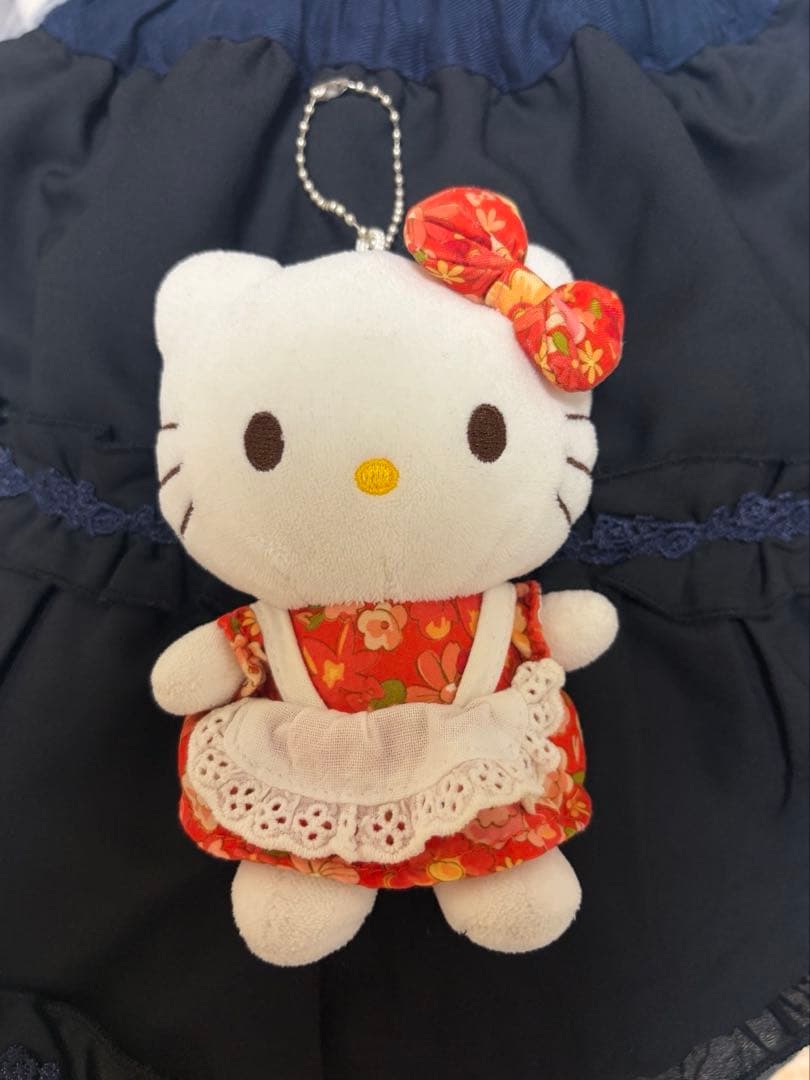 希少 ハローキティ エプロン ぬいぐるみ 当時物 y2k - メルカリ