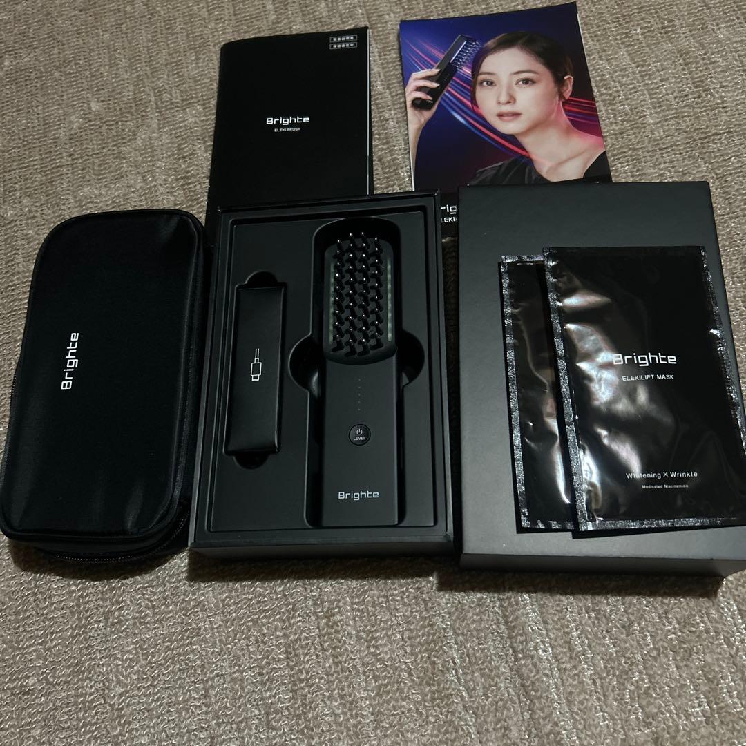 美品Brighte ブライト　エレキブラシ Amazon.co.jp: 【佐々木希 アンバサダー】Brighte(ブライト) ELEKI