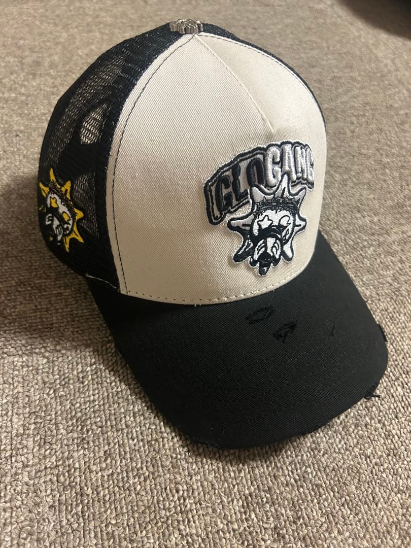 GLO GANG メッシュキャップ 刺繍 チーフキーフ グローギャング - メルカリ
