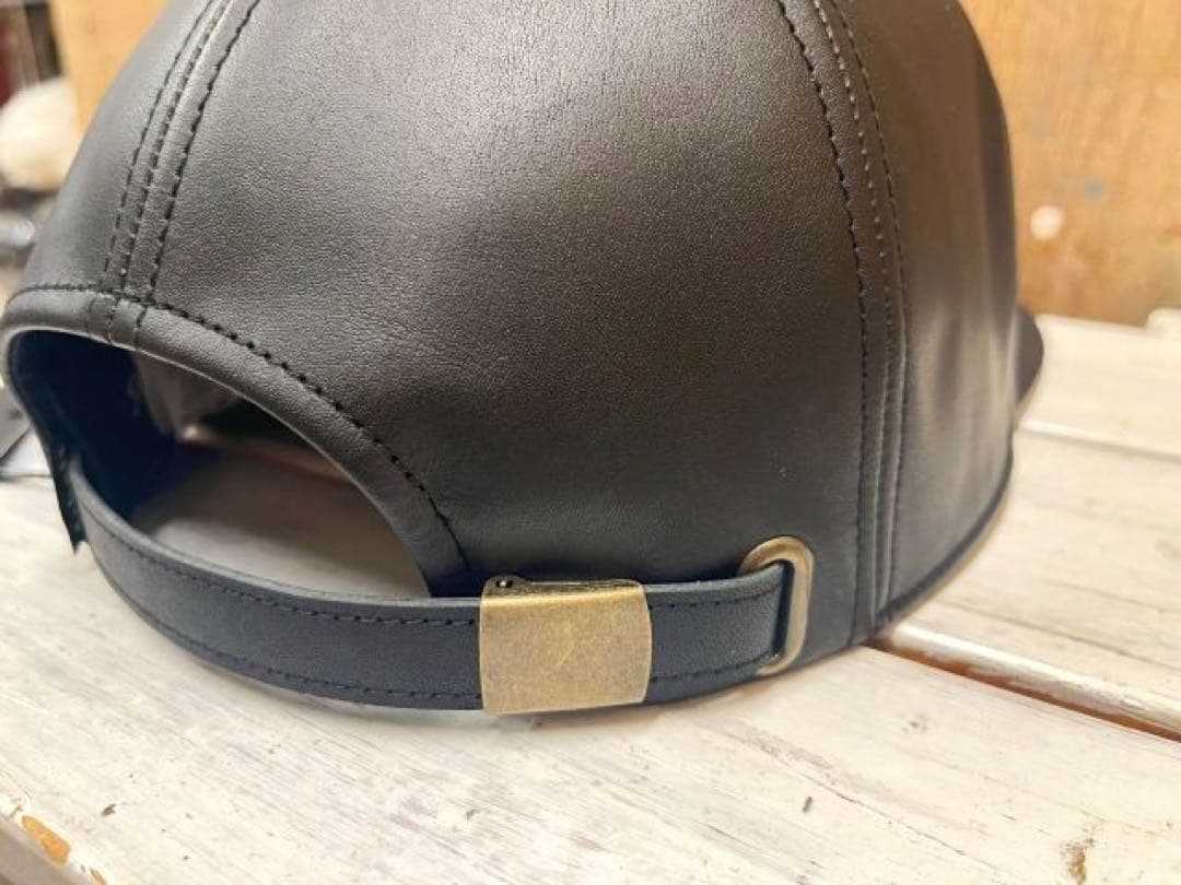 Schott ショット ワンスター レザーキャップ BK/日本製 - メルカリ