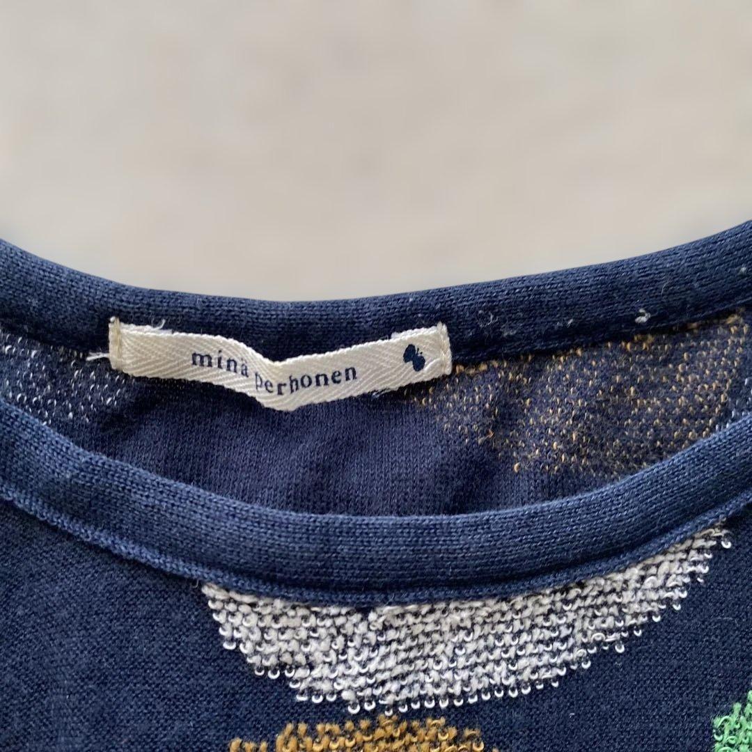 mina perhonen ミナペルホネン ワンピース36サイズ チュニックの通販は