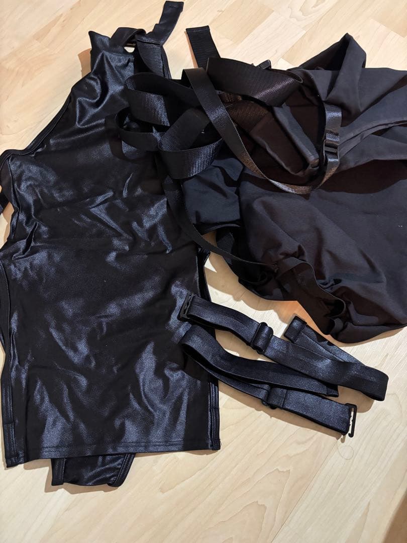 【1回撮影のみ着用】M企画 サイバーチャイナ（黒）