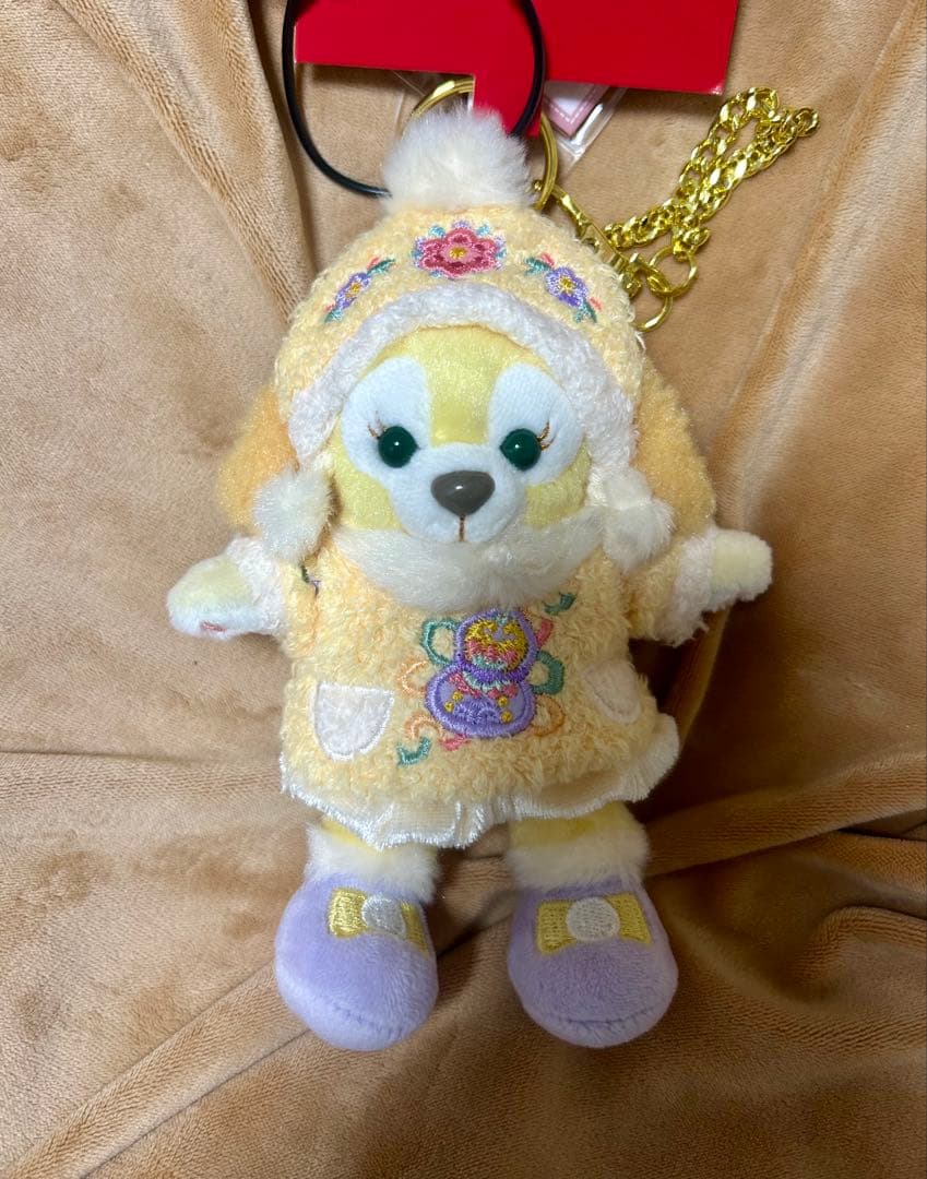 上海＆香港ディズニー クッキーアン ぬいぐるみキーチェーン 上海