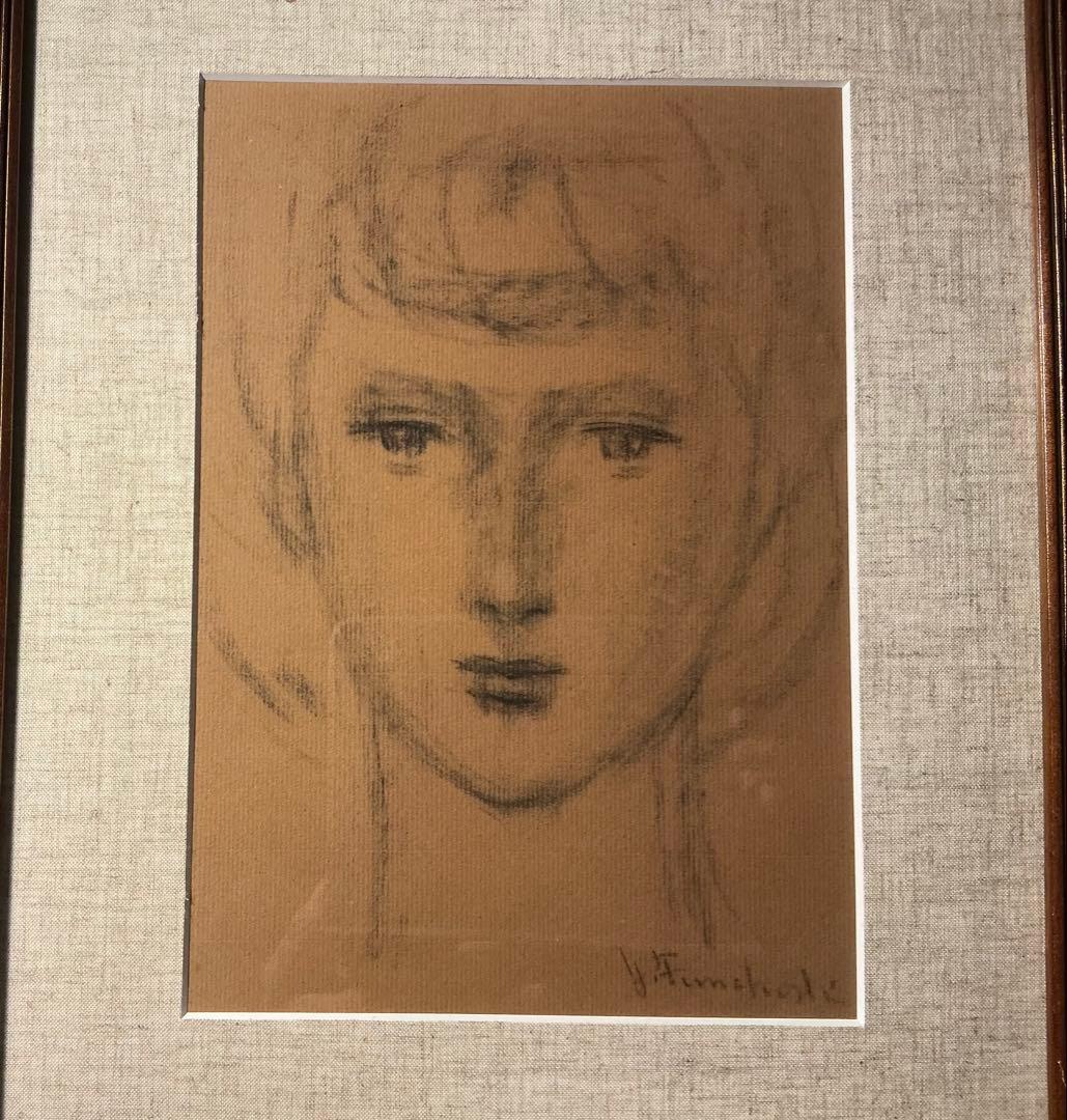 イ*ン様 【希少】舟越保武　素描　女の顔　　初期の直筆デッサン 素描女の顔 | 舟越 保武 |本 | 通販 | Amazon