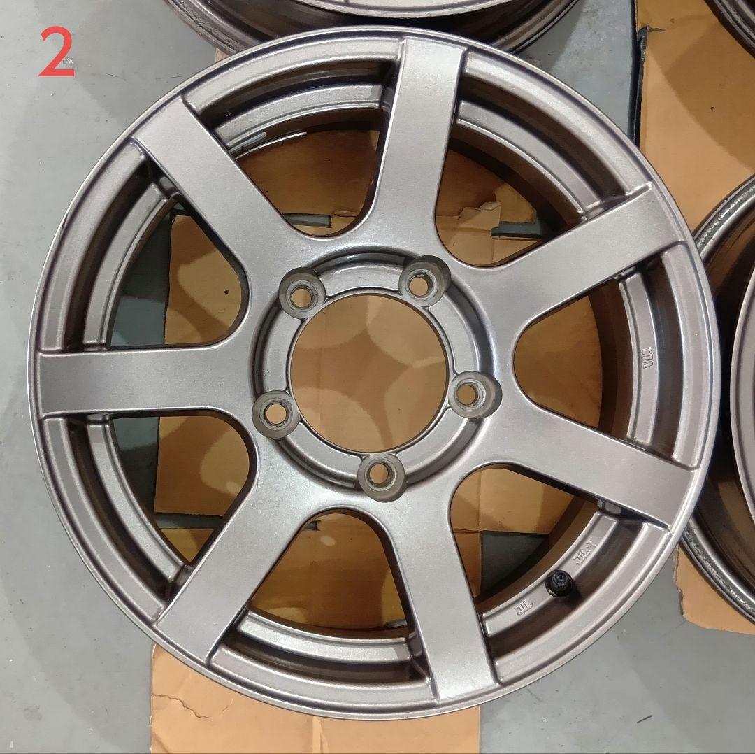 ジムニーJB23W 16インチ 5.5J +20 ホイール4本 スズキ