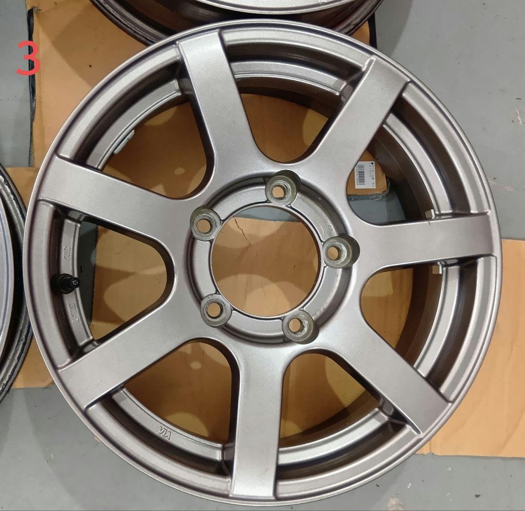 ジムニーJB23W 16インチ 5.5J +20 ホイール4本 スズキ