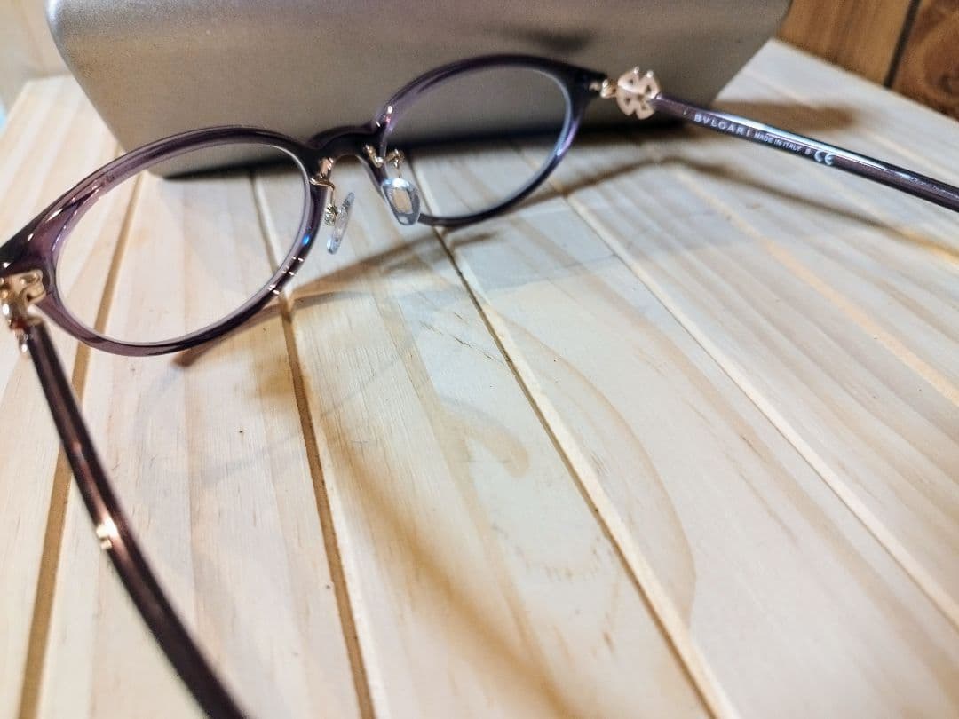 いちごっち様専用 BVLGARI 眼鏡 度入り - メルカリ