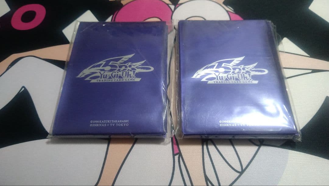 遊戯王　5D's Tin缶 スリーブ 紺 青 パープル ブルー 海外 英語 Amazon.co.jp: 遊 戯 王 5D's tin缶 スリーブ パープル 160枚 : 文房具