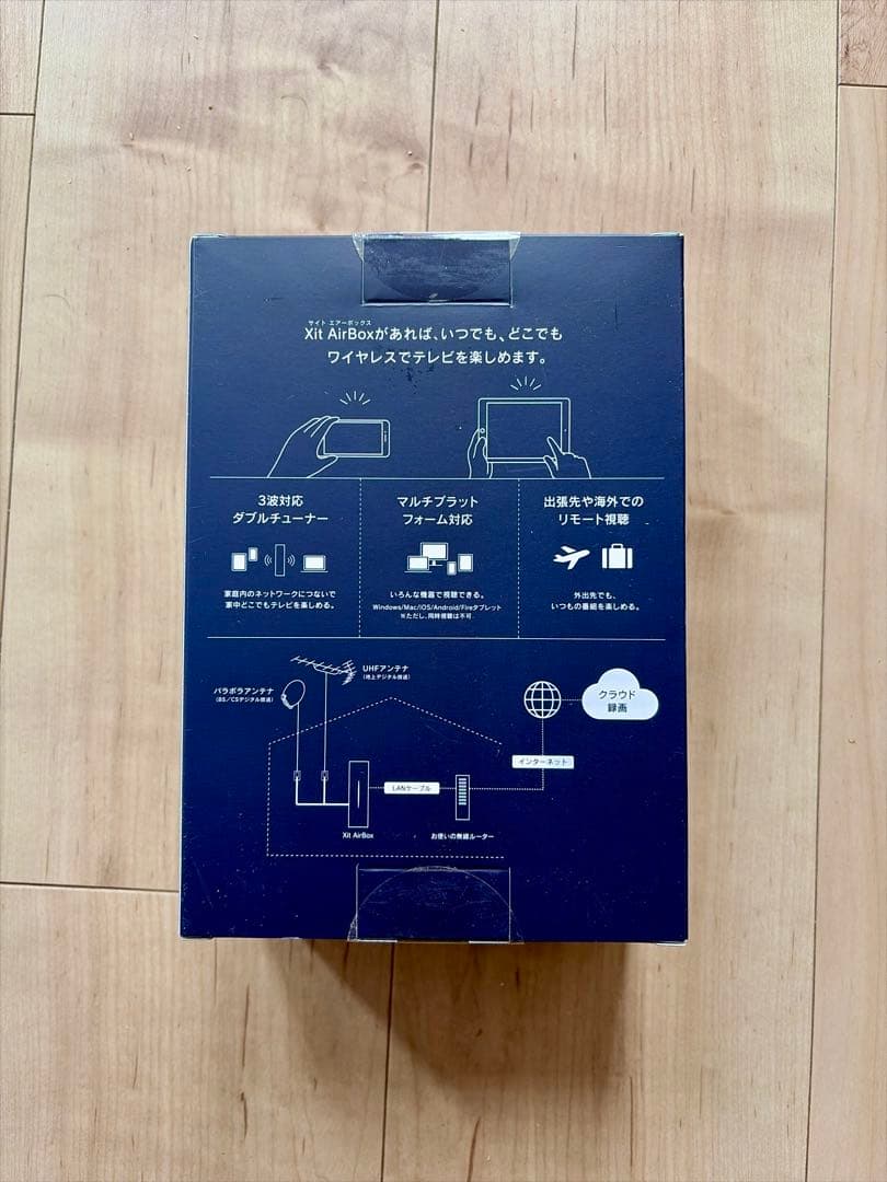 テレビチューナー XIT AIRBOX XIT-AIR120CW - メルカリ