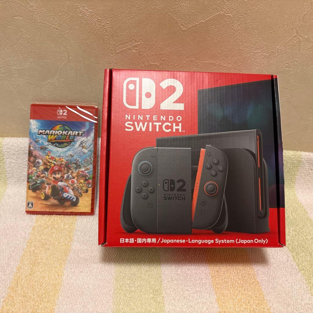 新品 Nintendo Switch2本体+マリオカートワールド（パッケージ版） Amazon.co.jp: マリオカート ワールド -Switch2 : ゲーム