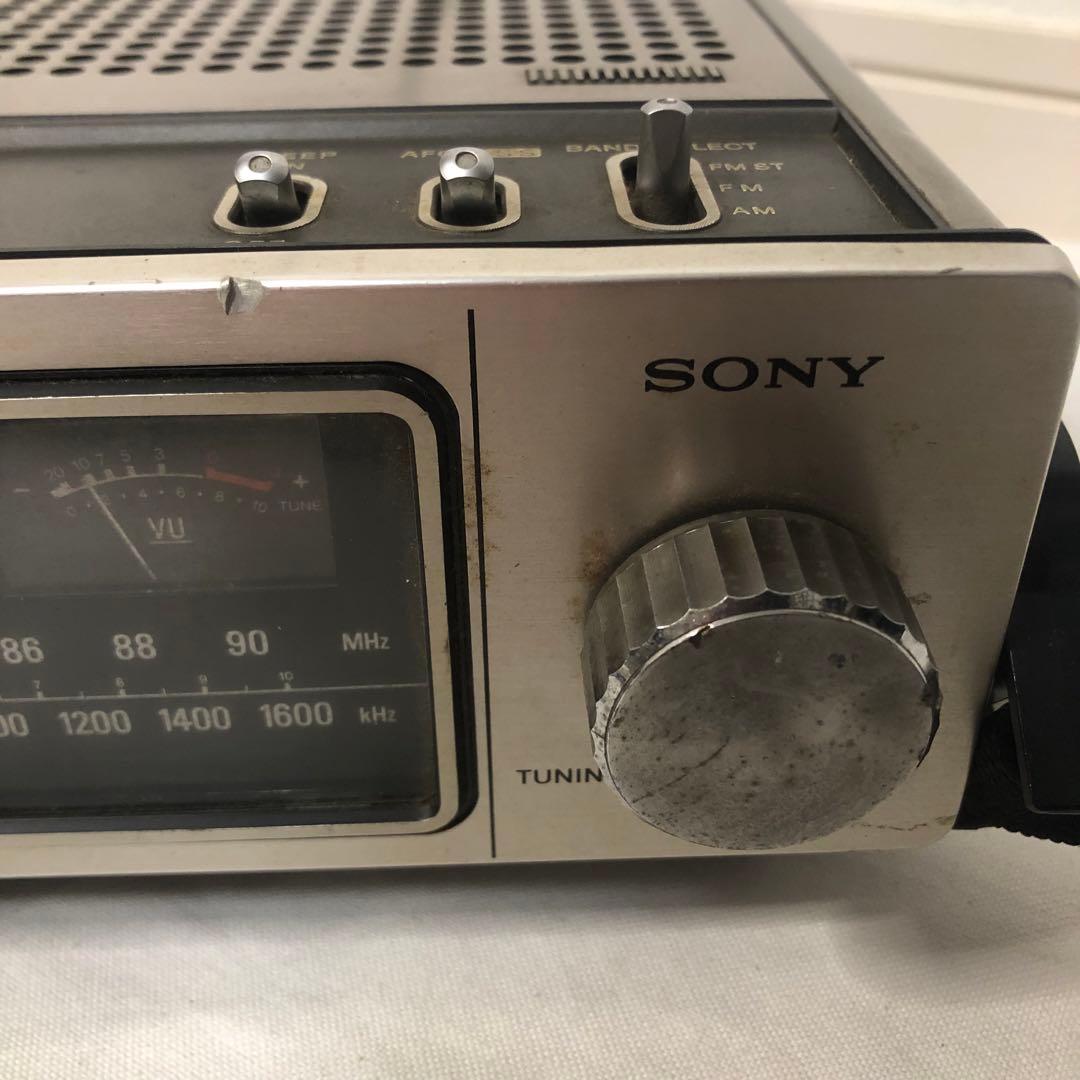 送料込☆動作品☆SONY CF-2700 ソニー カセットレコーダー デン助