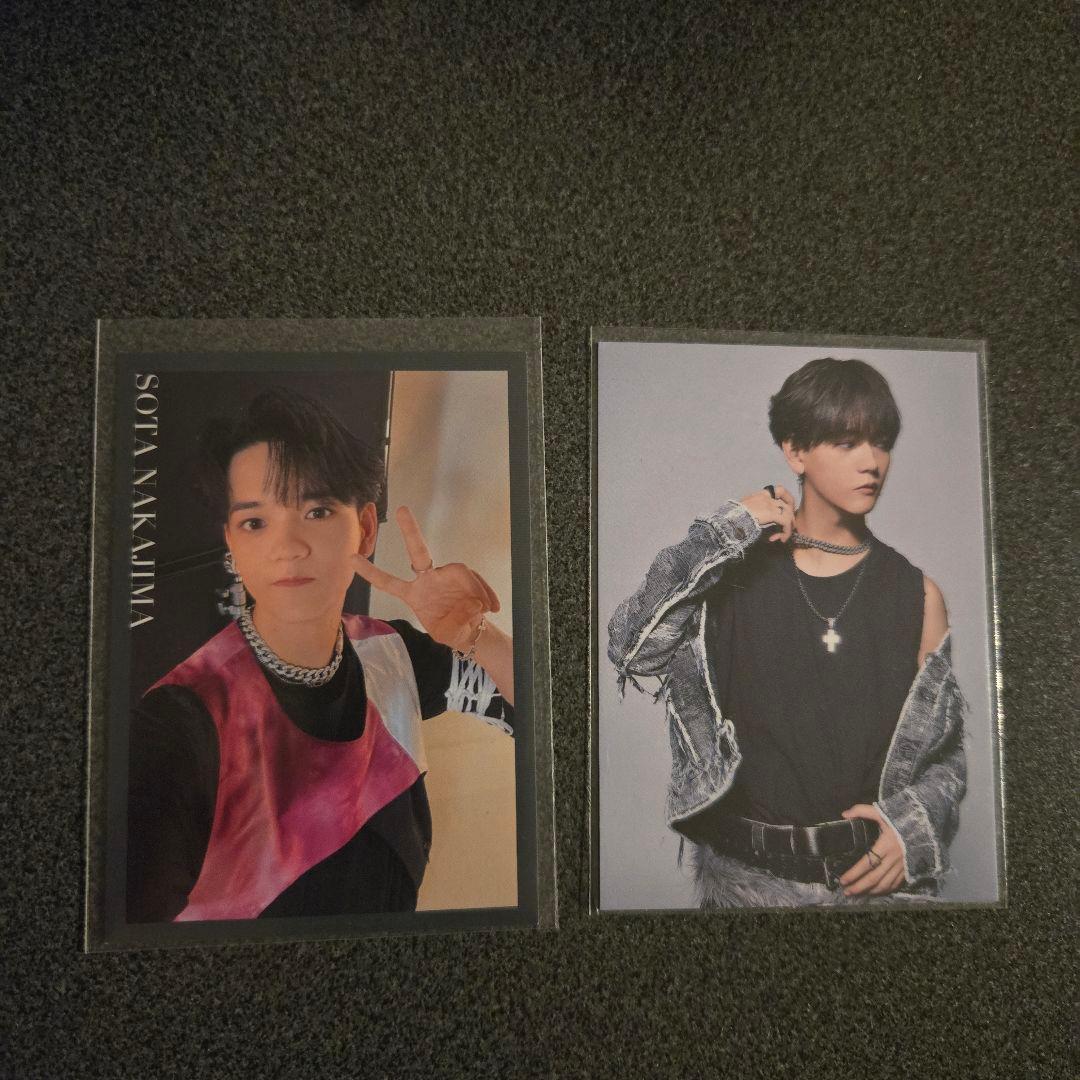 FANTASTICS 中島颯太 トレカ セット - メルカリ