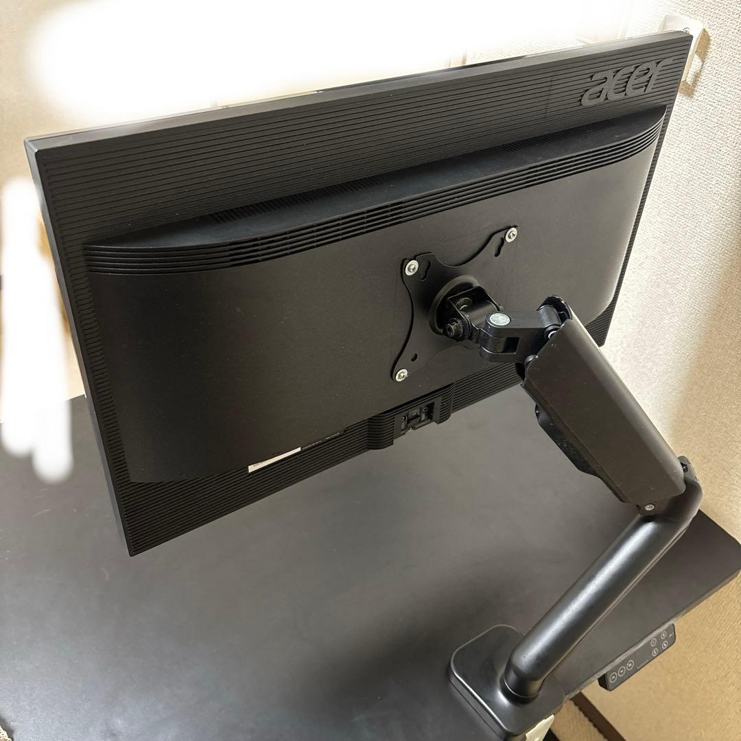 Acer KG241Q モニターアーム付き Acer KG241Qbmiixに使える卓上モニターアーム・スタンドはコチラ