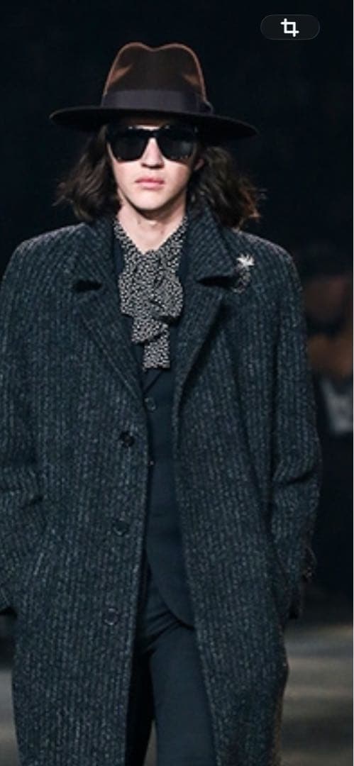 a*l様 サンローランパリ エディ2016AW パイナップルブローチ スワロフス サンローランパリ エディ2016AW パイナップルブローチ スワロフスキー