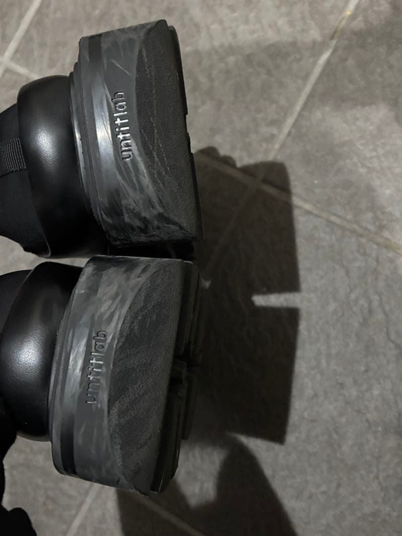 untitlab Reel レザースリッポン ダービー リマジン系 厚底 40 - メルカリ