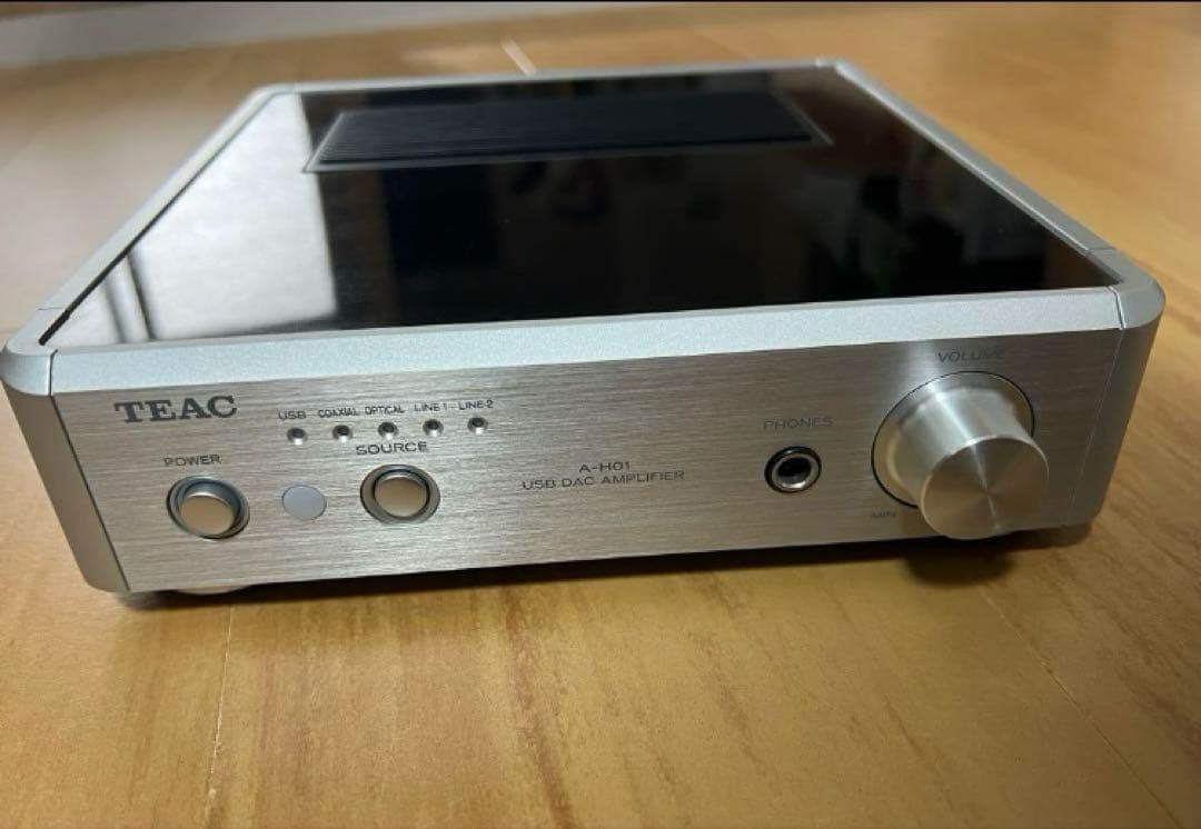 美品　TEAC A-H01 USB DAC ステレオプリメインアンプ シルバー A-H01 | FEATURES | TEAC | International Website