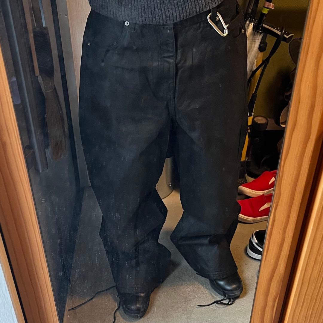 goar.archive strapped baggy pants L size - メルカリ