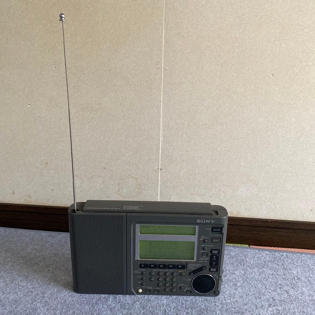 ラジオ　SONY ICF-SW77 Sony ICF-SW77 World Band Receiver Tested Free Shipping From Japan