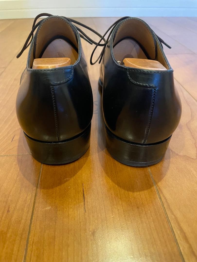 J.M.WESTON シューツリー付 5/D 437 Vフロントダービー