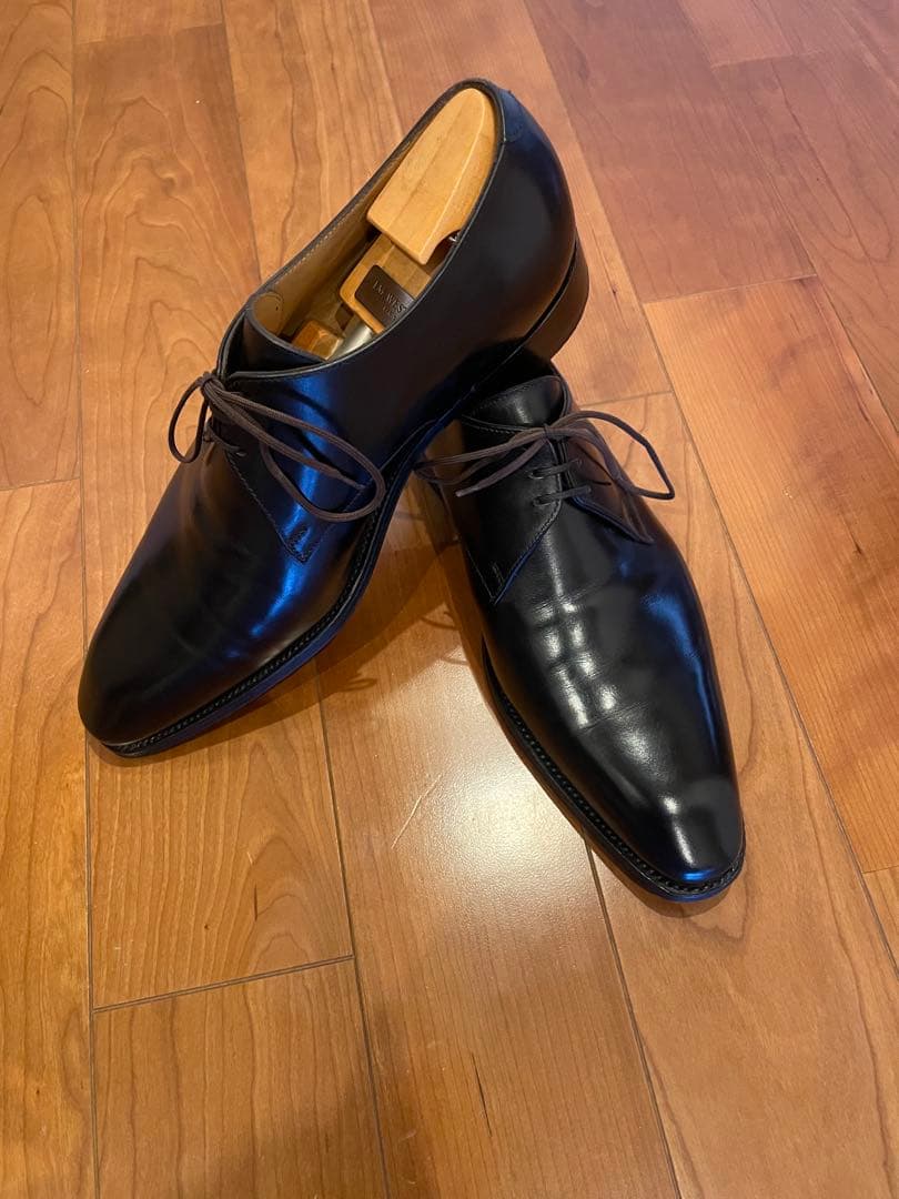 J.M.WESTON シューツリー付 5/D 437 Vフロントダービー