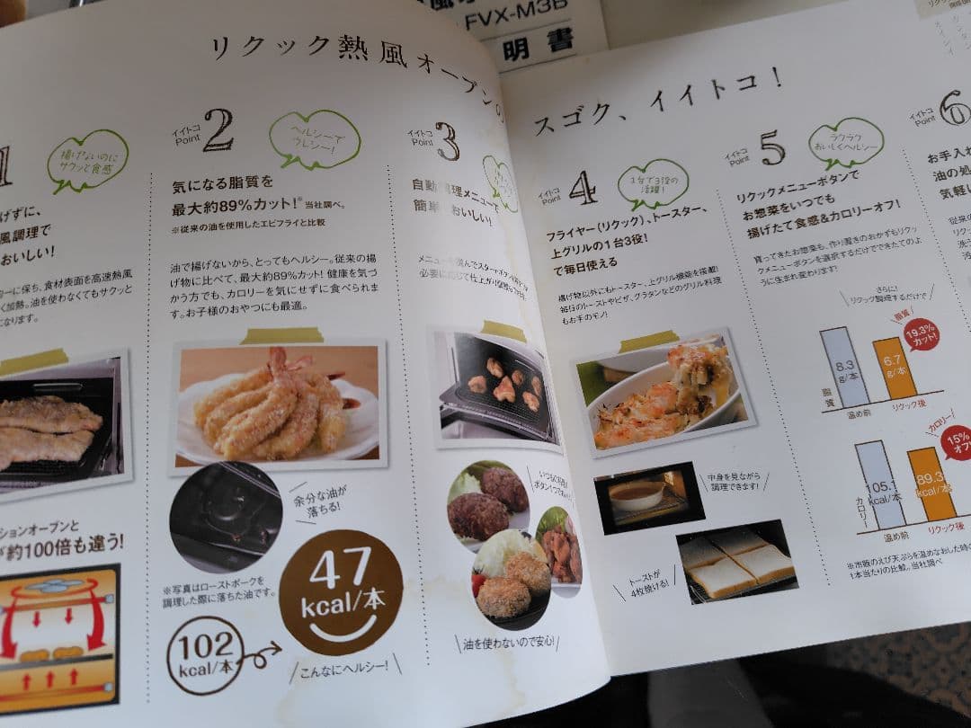 IRIS OHYAMA リクック熱風オーブン　fvx -m3b